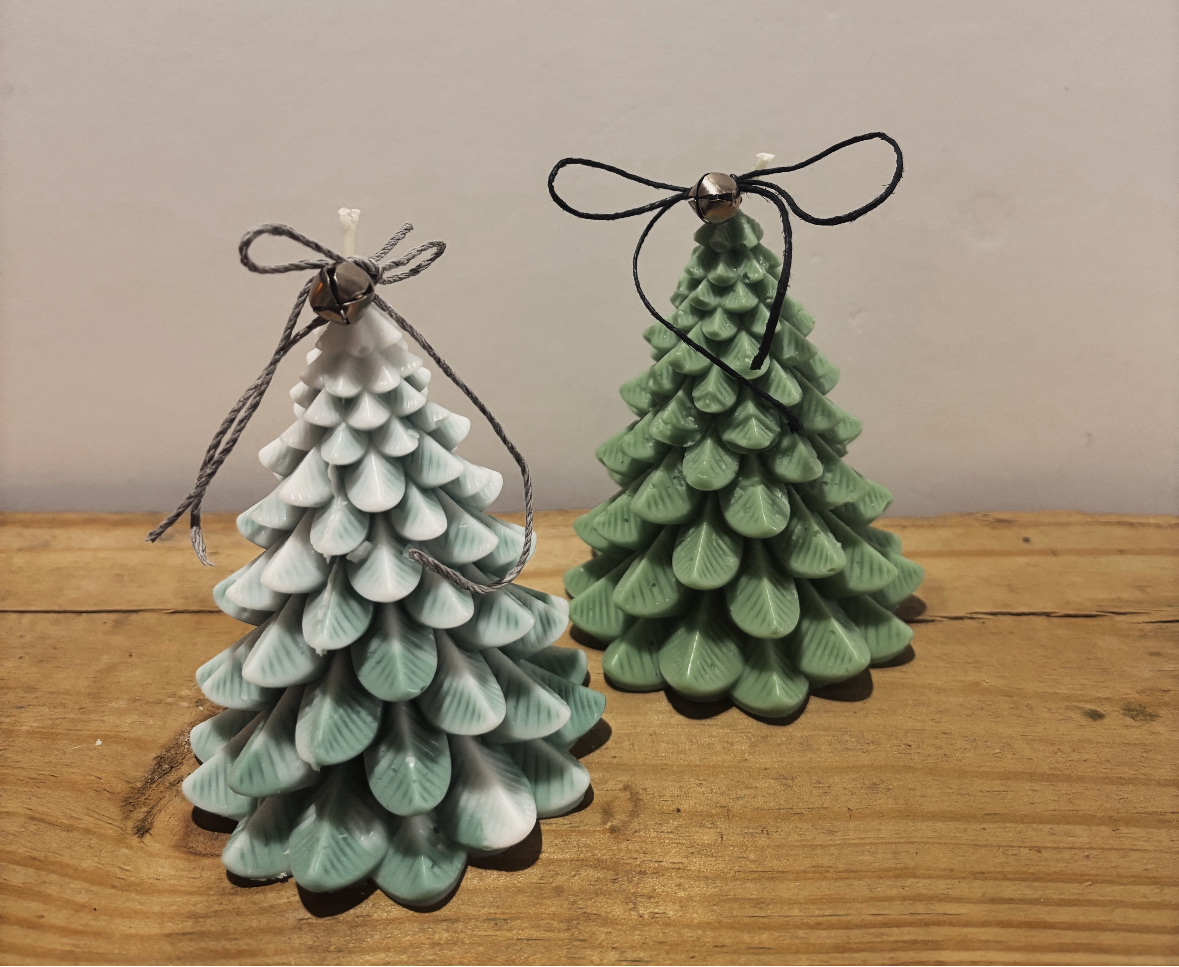 Christmas tree candle