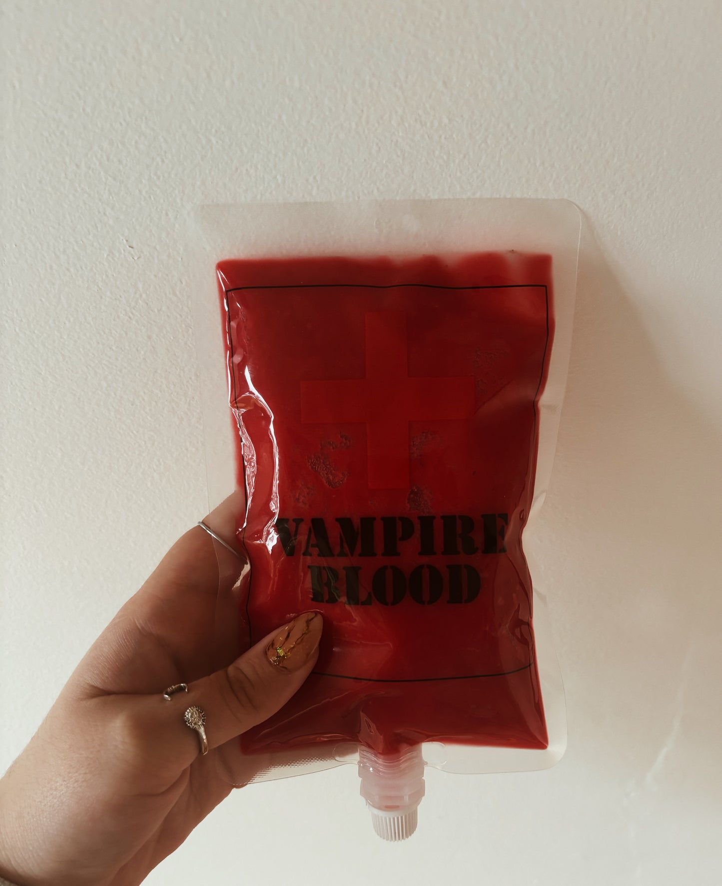Vampire blood squeeze wax